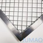 Exterior Diamond Steel Wire Mesh Room Divider Architectural Partitions for sale