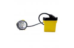 China GL12-A Mining Cap Light , 25000lux IP67 Rechargeable Mining Headlamp supplier