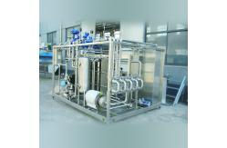 China Hot Filling Juice Dairy Processing HTST Machine With Homgenizer supplier