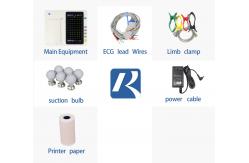 China 3/6 Channel ECG Machine With Single/Multiple Leads LCD/LED Display supplier