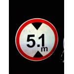 10cm-25cm Reflective Tape Road Sign Board For Traffic Safety Warning