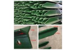 China Customizable Low Carbon Steel Y Post Silver For Secure Fencing supplier