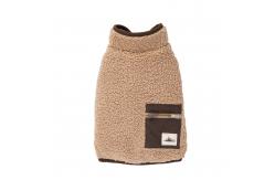 China Polar Fleece Pet Casual Vest With Back Pocket Winter Wearing Clothes supplier