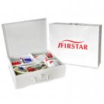 Workplace Compliant First Aid Kit Metal Wall Mount White 28x23x9cm for sale