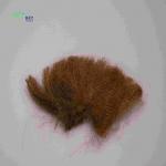 Brown Polyester Staple Fibre 4080 Stuffed Toys Hollow Polyester Fibre for sale