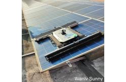 China Robotic Solar Panel Cleaner System Ai-Powered Cleaning Robot with Rolling Brush Heads supplier
