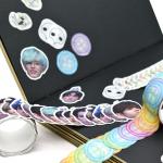 Custom Japanese Decorative Washi Tape Printed Die Cut Washi Tape for sale