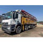 2020 XCMG 62m Concrete Pump Truck With Benz Chassis Big Size Yellow/Grey for sale
