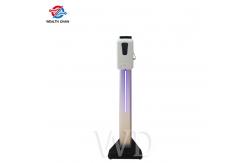 China Multifunctional 1100mm Face Recognition Temperature Kiosk With Hand Sanitizer supplier