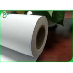 Eco - Friendly 100m 150m High Whiteness CAD Plotter Paper For Inkjet Printing