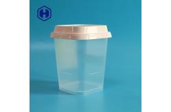 China Square Instant Noodle Cup 650ml Plastic PP Disposable Box supplier