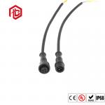 M11 Waterproof Male And Female LED Light Connector PVC Integrated Injection Molded Plug Low Frequency Round for sale