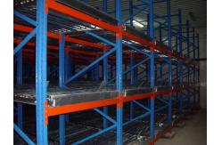 China Steel Warehouse Gravity Racking Custom Industrial Storage Shelves Racks supplier