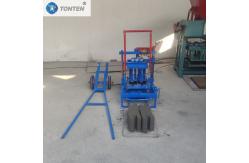 China Mobile Brick Making Machine Manual Hollow Brick Block Making Machine supplier