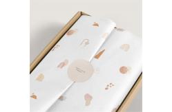 China Eco Friendly 50*75cm Custom Logo Printed Tissue Paper For Packing Clothes supplier