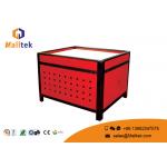 Durable Retail Shop Fittings Supermarket Counter Table Customized Logo for sale