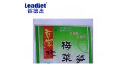 China OEM Barcode CO2 Laser Marking Machine On Paper / Glass / PET Bottles supplier