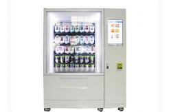 China QR Code Fresh Fruit Food Salad Vending Machine Refrigerator With Touch Screen supplier