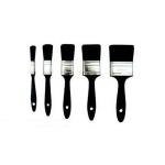 Small Black Bristle Paint Brush For Walls 12mm 25mm 37mm for sale