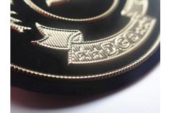 China Silver Plating High Frequency TPU Patches For Uniforms supplier