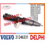Fuel engine Diesel Injector 21246331 20965224 21028628 BEBE4F03001 BEBE4F06001 21106498 E3.3 for VOL MD11 US07 for sale