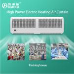300W 250W Electric Air Curtain Heater 380V Horizontal Powerful Wind For Commercial Doors for sale