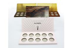 China Sustainable Custom Eyeshadow Packaging 27mm 10 Pans Empty Cosmetic Containers supplier