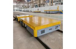 China Explosion Proof Heavy Duty Rail Electric Transfer Trolley With Roller supplier