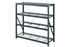 China Wide Span Industrial Wire Shelving , Heavy Duty Storage Racks 200Kg Loading supplier
