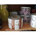 Food Grade Plastic Printed Plastic Film Roll For Nuts Tea Rice Bread for sale