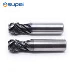 Solid Carbide 3 Flute Custom End Mills For Steel Fresa for sale