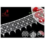 French Venice Guipure Polyester Lace Trims With Schiffli Water Soluble Via SGS for sale