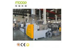 China Soft PP PE Film Plastic Recycling Squeezing Agglomerator Machine supplier