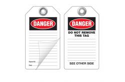 China Customized Long Lasting Safety Identification Tag supplier