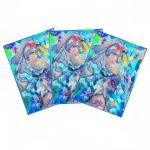Custom 60ct Holographic Standard Size Cards For MTG / TCG / PTCG Art Anime Printing Card Sleeves for sale