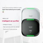 PM2.5 Display Mini Portable Intelligent Air Purifier Smart Touch Car HEPA Filter Air Purifier With Air Quality Sensor for sale