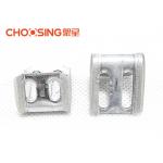 4 Holes Upholstery Spring Clips Plastic Half Covered 1.0mm Thickness Staple Clips for sale