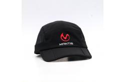 China Curved Brim Contrast Stitching Camper Cap Medium Brim Length supplier