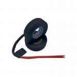 High Temp Automotive Wire Wrap Tape , Polyethylene Motorcycle Wiring Loom Tape Black for sale