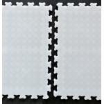 White Outdoor Roller Hockey Tiles 12mm Thickness Interlocking Basketball Court for sale