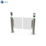 Cylindrical Swinging Access Gates AI Smart For School Hotel Park 140s for sale