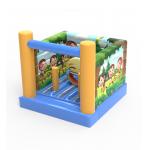 Small Commercial Grade Inflatable Monkey Bouncy Castle 4*4*4m for sale
