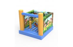 China Small Commercial Grade Inflatable Monkey Bouncy Castle 4*4*4m supplier