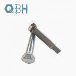 Carbon Steel Hex Head Non Standard Machine Thread Bolt Cold / Hot Forging for sale