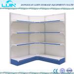 Double / Single Sided Convenience Store Shelving , Metal Grocery Display Racks