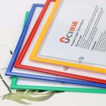 UCI Magnetic File Pocket Holder Document Display Frame Writable