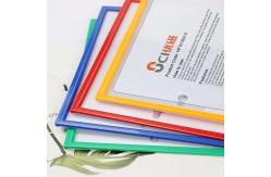 China UCI Magnetic File Pocket Holder Document Display Frame Writable supplier