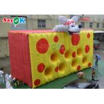 PVC Tarpaulin Inflatable Sports Games Inflatable Cheese Barriers
