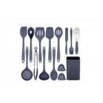 Nontoxic Silicone Kitchen Utensil Sets , 15pcs Silicone Spatula Set For Cooking for sale