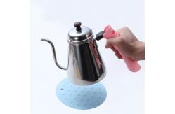 China Round Thick Silicone Heat Resistance Silicone Placemat Hot Pads supplier